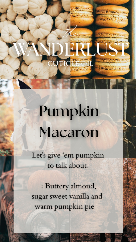 Pumpkin Macaron                       Pre Order