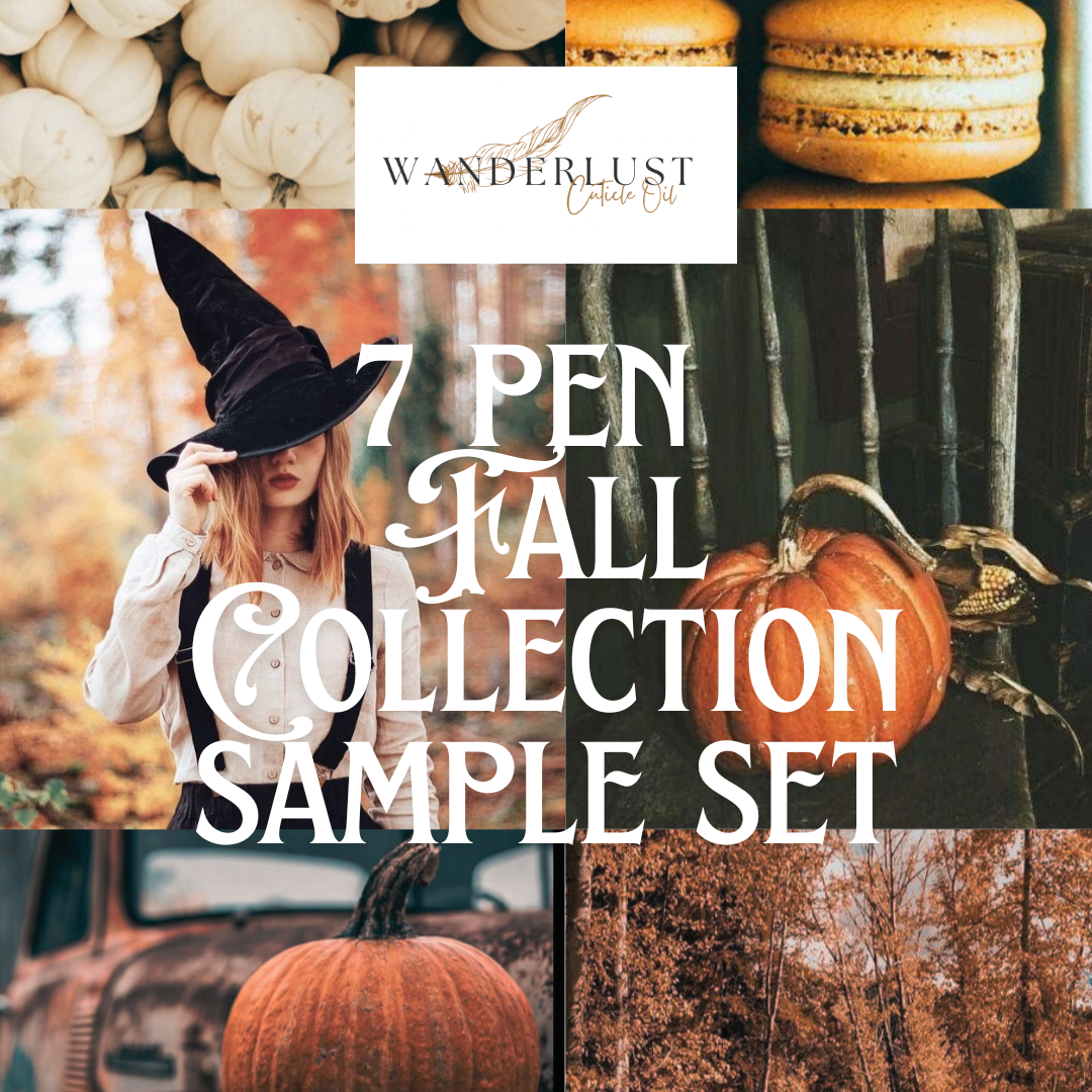 7 pen Fall Collection Sample set       Limited Fall Collection