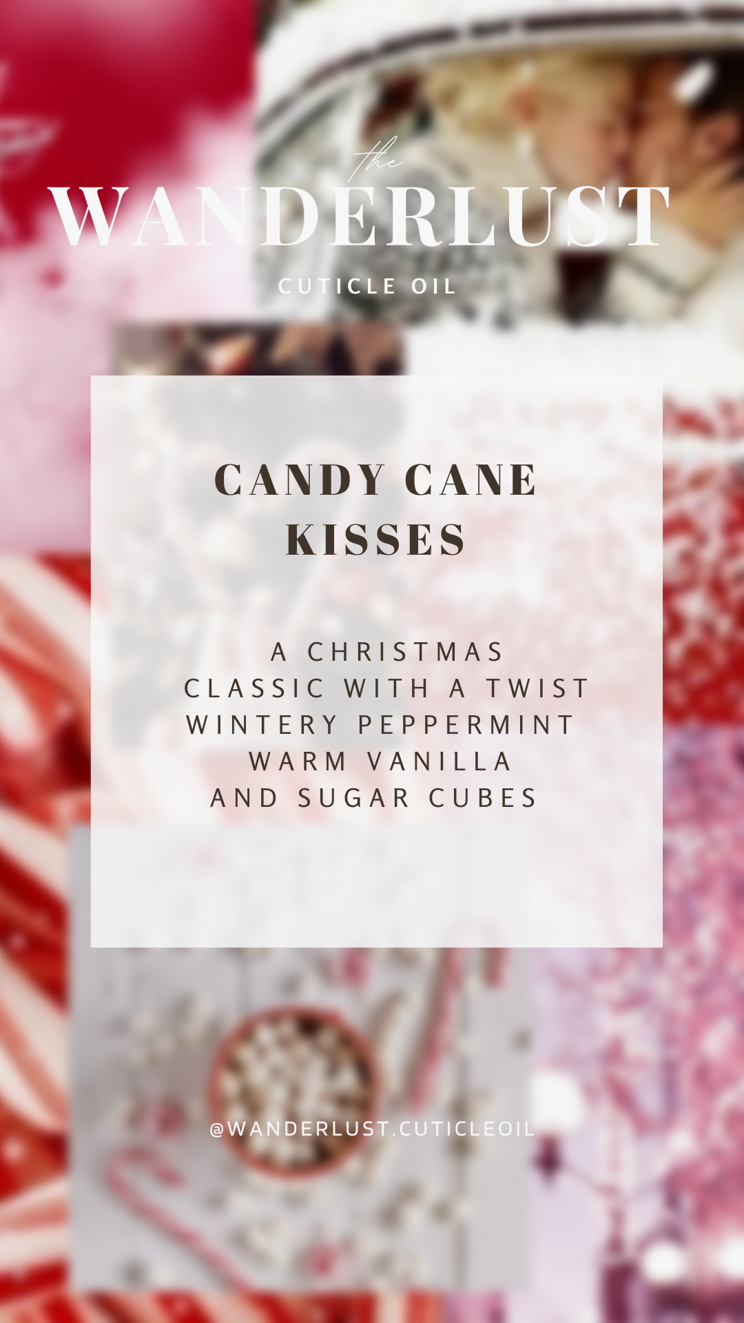 Candy Cane Kisses Cuticle oil