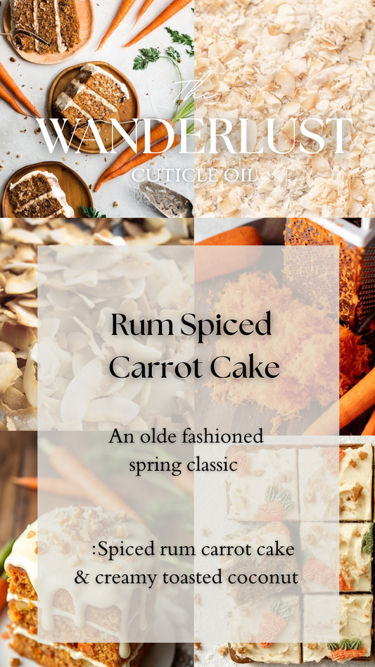 Rum Spiced Carrot Cake      (coming soon)